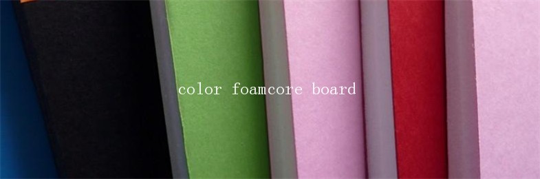 color foam core board