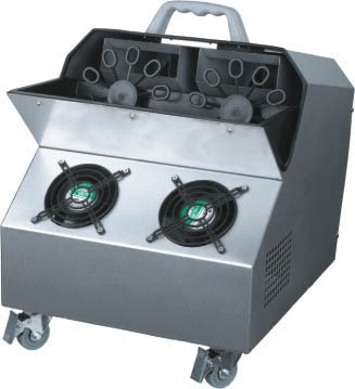 Colorful Bubble Machine with DMX control