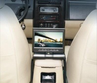 Car central armrest LCD Monitor with DVD Player