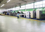 Corrugated paperboard production line