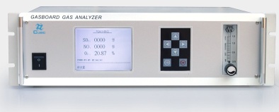 Infrared flue gas analyzer