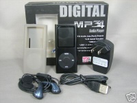 4GB MP4 player available in black,white,green,silver, and pink