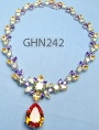necklace with cz