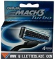 Gillette Mach3 Turbo balde pack 4's