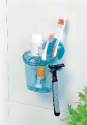 Wall-sucking Toothbrush Canister