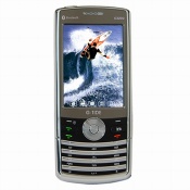 Metal housing bar phone with touch screen