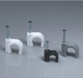 Cable Clips,Nail Cable Clip,Circle Cable Clips