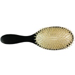 Bristle hair brushes