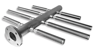 header lateral or hub lateral or collector or distributor