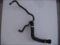 Radiator Hose With Retaining Clips