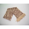 leopard grain printed scarf