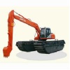 amphibious excavator