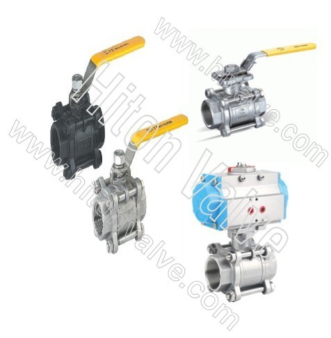 3-PC Thread Ball Valve
