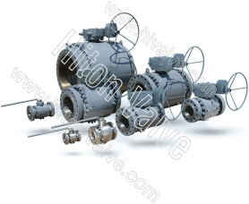 Trunnion mounted ball valve,Fixed ball valve