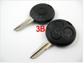 Benz Smart key shell 3 button