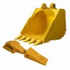 Excavator bucket & bucket teeth & adapter