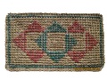 natural seagrass handmade cushion