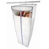 White Non-woven Hanging Dress Bag with Clear PVC Window