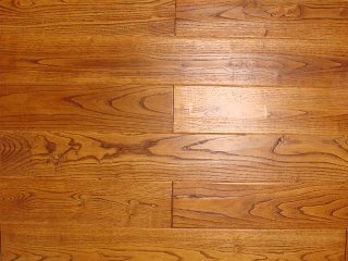 Teak wood floor