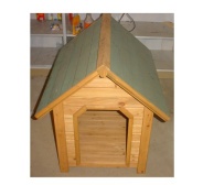 WOODEN DOGHOUSE