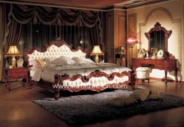 solid wood bed BB-19