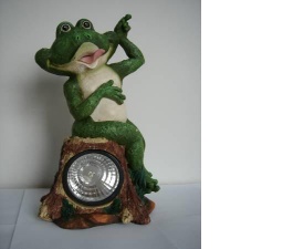 solar polyresin spot light