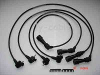 ignition cable set for car