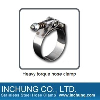 Heavy torque hose clamp / automotive hose clamp / marine hose clamp / hardware