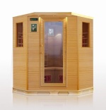 Corner Infrared sauna room