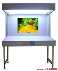 color viewing booth
