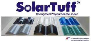 SolarTuff Corrugated Solid Polycarbonate Sheet