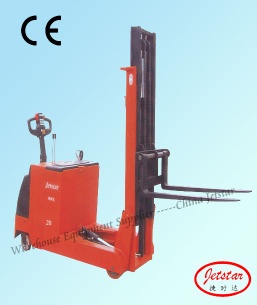 Electric Counter balance Stacker for double decked pallet