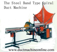 The Steel Band Type Spiral Tube Former