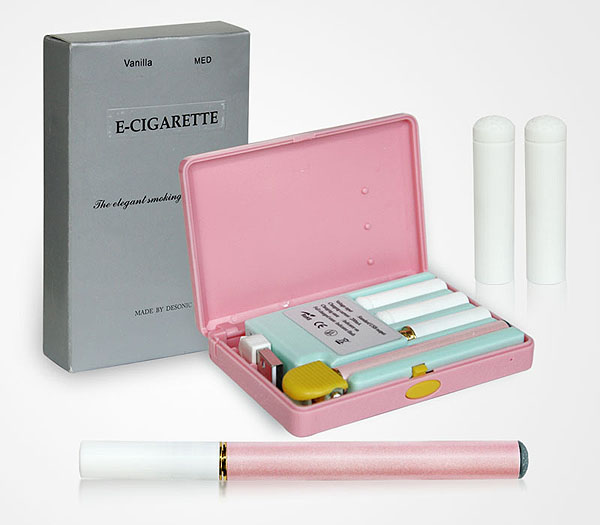 electronic cigarette with four cartridges