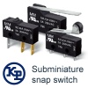 Subminiature snap-action switch