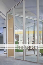 Denna Single Glass Office Partition