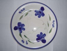 sell handpainting stoneware plate