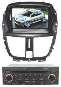 CAR DVD GPS Navigation Player For PEUGEOT 207
