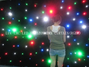 led video curtain/ led star curtain cloth light