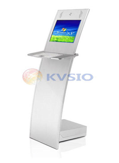Free-standing kiosk