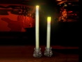 LED taper candle
