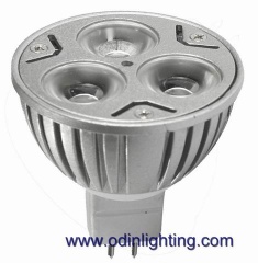 3x3w superior bright MR16 to replace traditional 50W halogen bulb