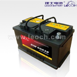 LEOCH Lead Acid Car Battery With 100AH Capacity