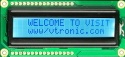 16 x2 Character LCD module with VA of 64.0 x 13.8mm