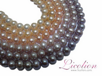 7.5-8mm champage color freshwater pearl