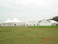 Outdoor event tents