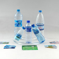 Shrink label for mineral water bottle