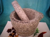 granite stone mortar & pestle