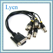 DB15 TO 8 BNC Connector Cable