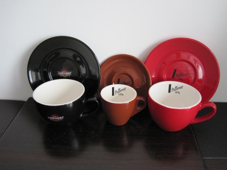 Ceramic coffee set